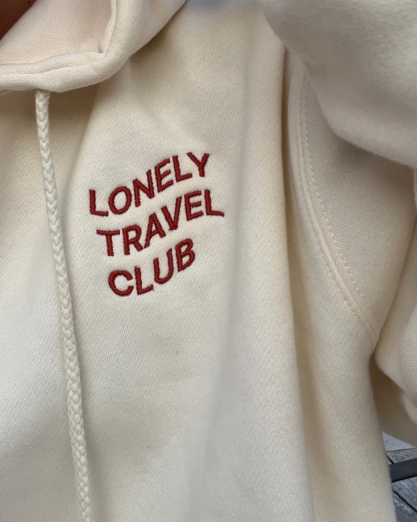 BOOK THE TRIP HOODIE – Lonely Travel Club